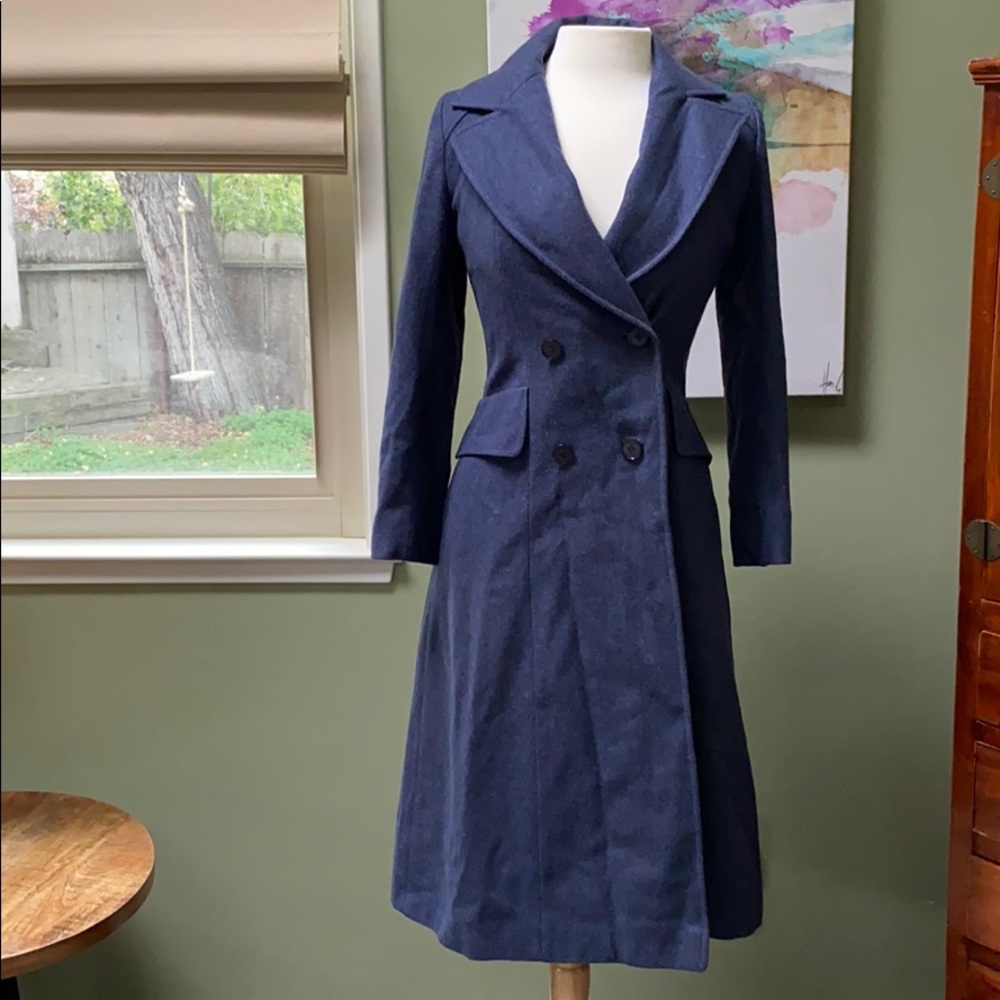 Gorgeous vintage Luba wool trench coat